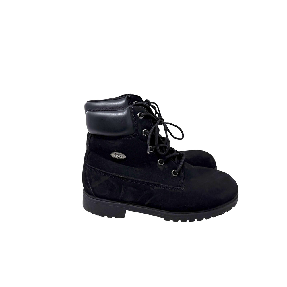 Lugz Convoy Lace Up Youth Boys Black Casual Boots GPCNVD-001 size 3